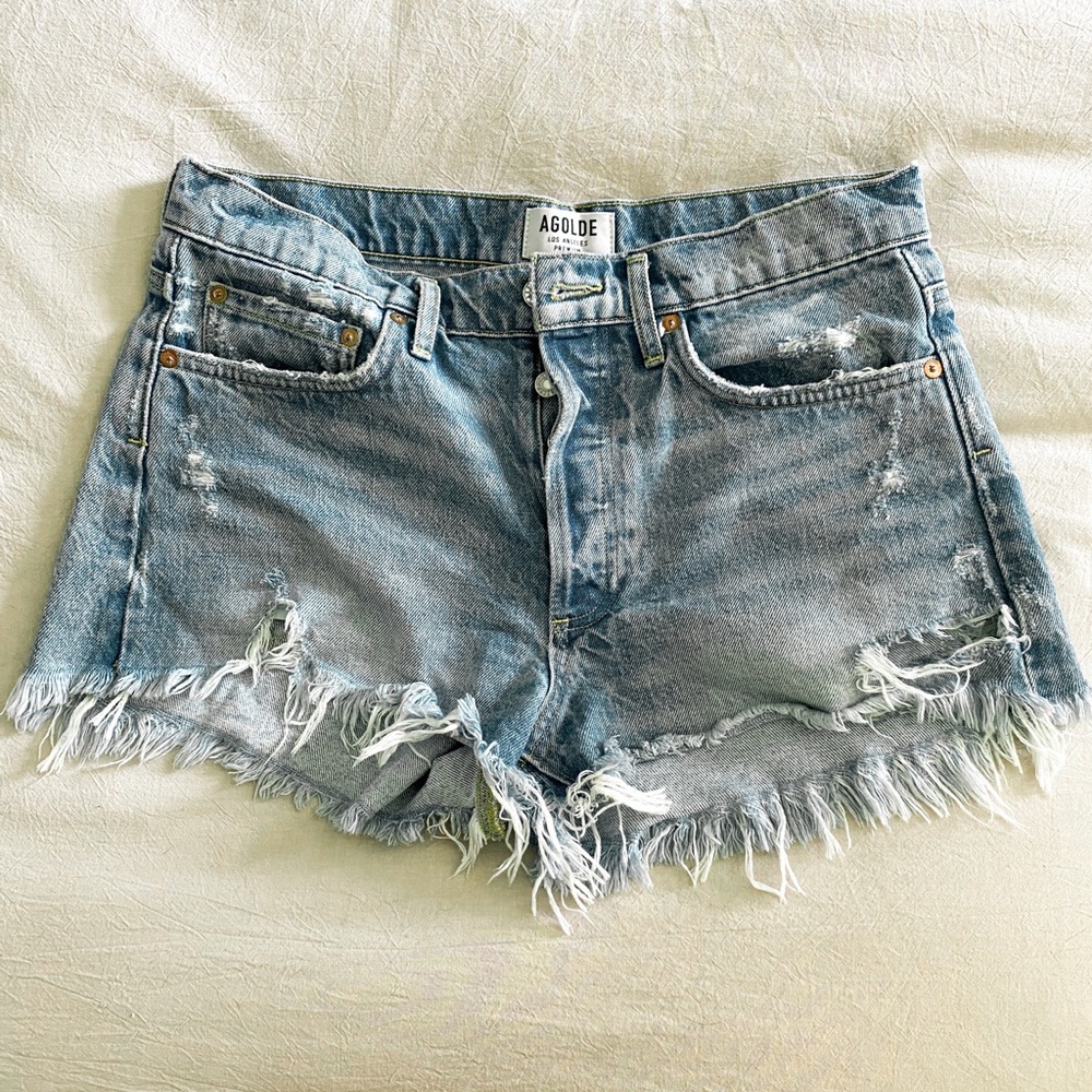Agolde Denim Shorts size 26